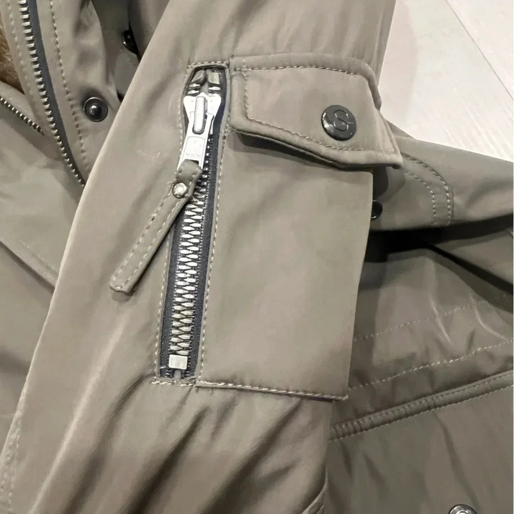 SAM -S13NYC green winter coat. Size M - Picture 2 of 5